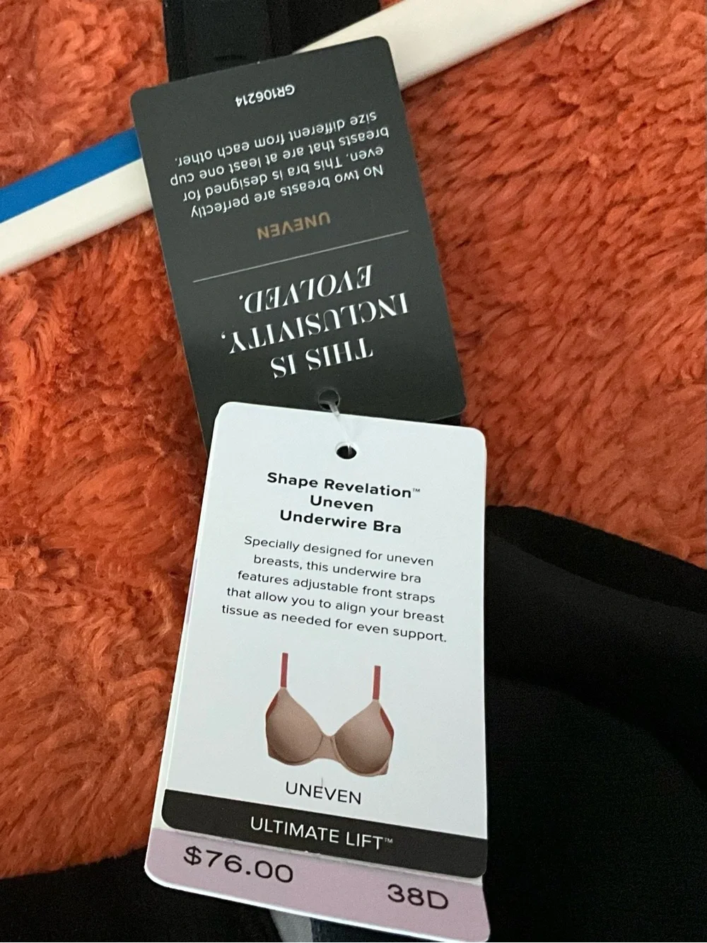 Wacoal Uneven Breasts Shape Revelation Underwire Bra - Black